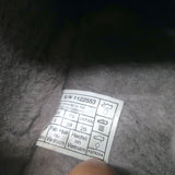 UGG Tazz Platform Slippers Black Suede Size 8