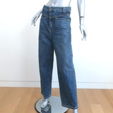Khaite Preen Wide Leg Jeans Dark Denim Size 26