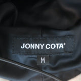 Jonny Cota Shearling-Lined Leather Fisherman Hat Black Size Medium