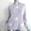 360 Cashmere Embrey Star Sweater Lavender Size Large