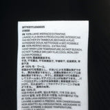 AMI Paris Ami De Coeur Embroidered Crewneck Sweater Black Wool Size Small