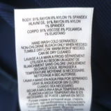 Herve Leger Icon Square Neck Bandage Top Navy Size Extra Small