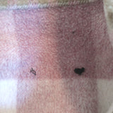 Rails Steffi Plaid Jacket Mauve/Ivory Wool-Blend Size Medium