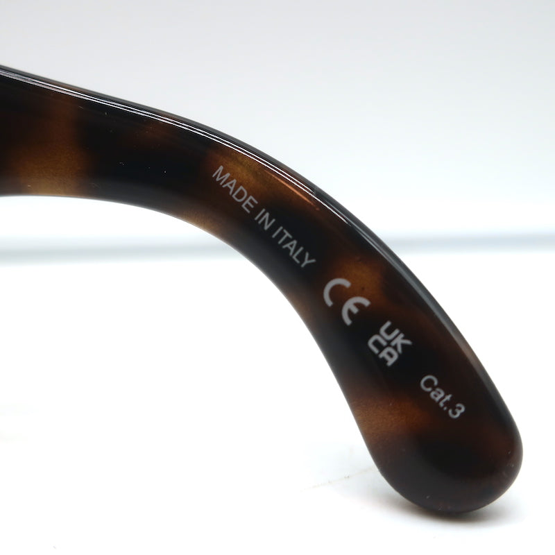 Saint Laurent SL 73 Oversize Cat Eye Sunglasses Tortoise Shell