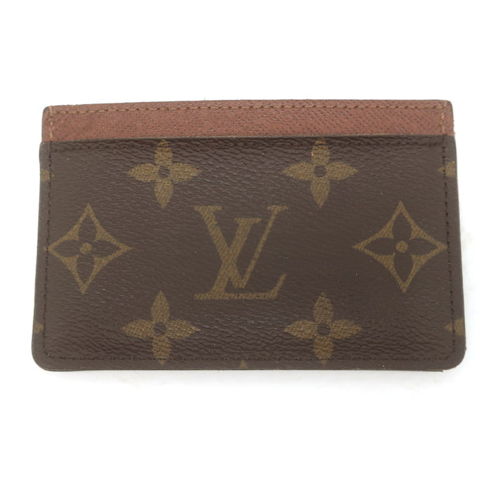 Louis Vuitton Monogram Card Holder Ebony &amp; Armagnac