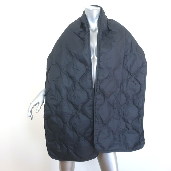 Isabel Marant Bremon Quilted Puffer Scarf Black