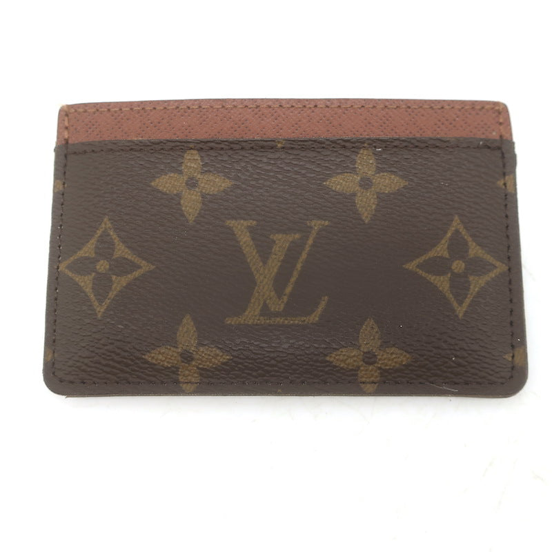 Louis Vuitton Monogram Card Holder Ebony &amp; Armagnac