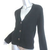 Lisa Yang The Danni Cashmere Cardigan Black Size 0 V-Neck Sweater