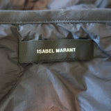 Isabel Marant Bremon Quilted Puffer Scarf Black