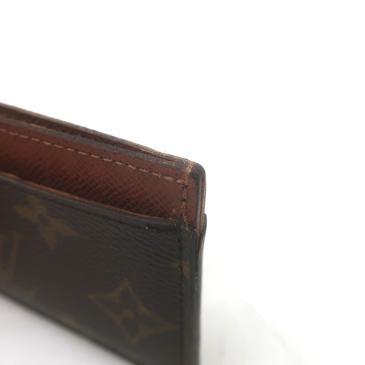 Louis Vuitton Monogram Card Holder Ebony &amp; Armagnac