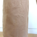 Joslin Delilah Pintucked Linen Wide-Leg Pants Sand Size US 0