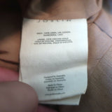 Joslin Delilah Pintucked Linen Wide-Leg Pants Sand Size US 0