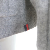 Kule The Sullivan Cashmere Cardigan Heather Grey Ribbed Knit Size Small