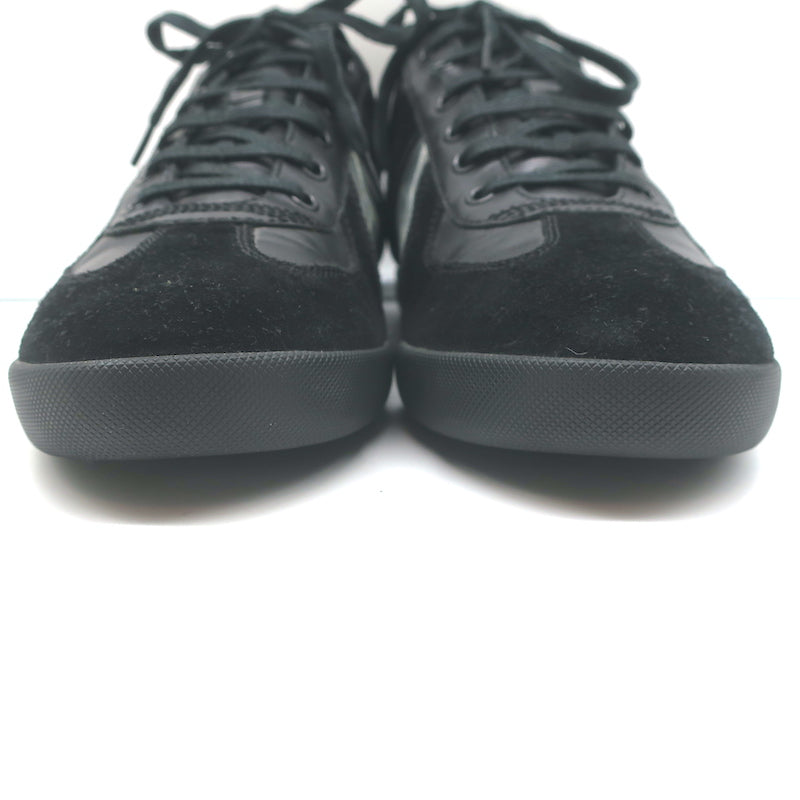 Dior Homme B01 Metallic Low Top Sneakers Black/Silver Size 42.5