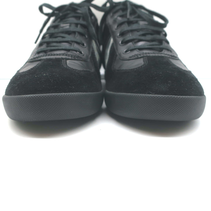 Dior Homme B01 Metallic Low Top Sneakers Black/Silver Size 42.5