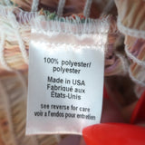 Caroline Constas Ruffled Off the Shoulder Top Orange Satin Size Medium NEW