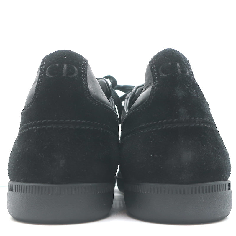 Dior Homme B01 Metallic Low Top Sneakers Black/Silver Size 42.5