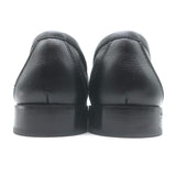 Bottega Veneta Astaire Knot Loafers Black Leather Size 39.5