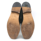 Bottega Veneta Astaire Knot Loafers Black Leather Size 39.5