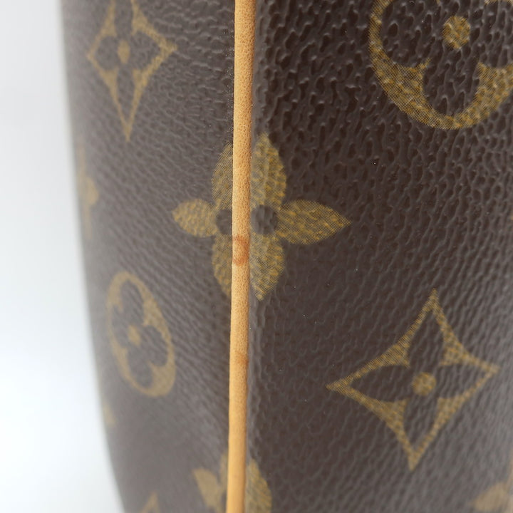 Louis Vuitton Pochette Gange Monogram Canvas Crossbody Bag Brown