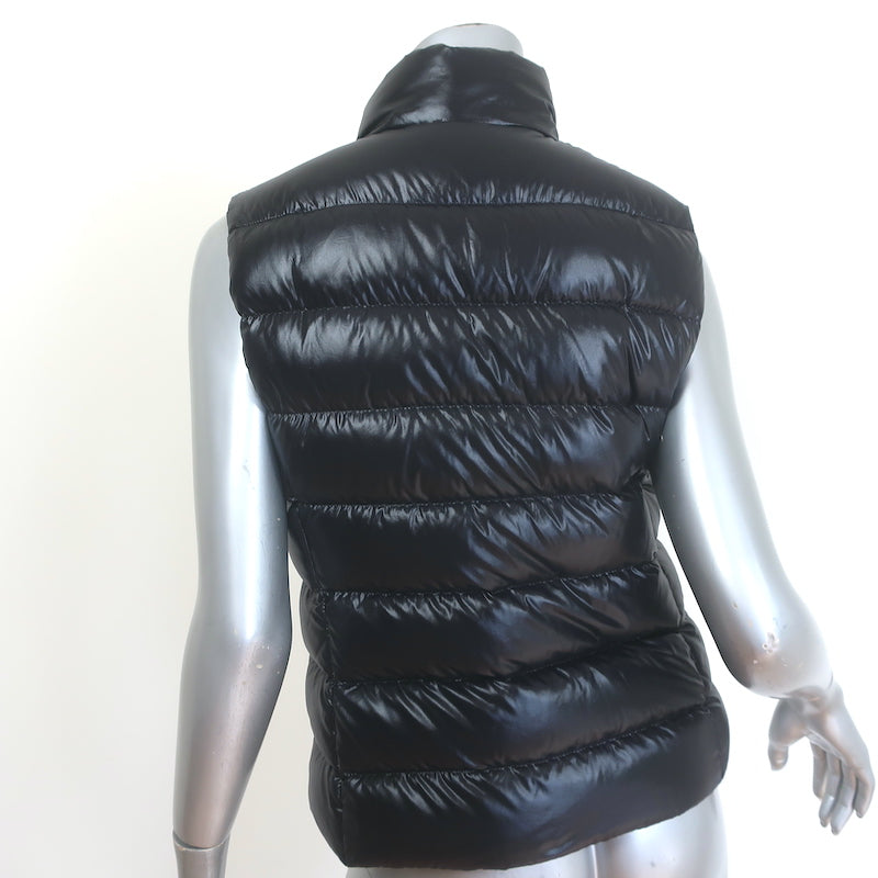 Moncler Ghany Down Puffer Vest Black Size 1