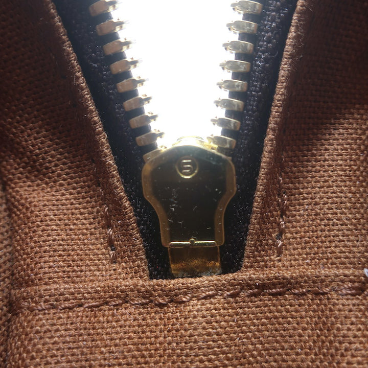 Louis Vuitton Pochette Gange Monogram Canvas Crossbody Bag Brown