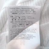 M Missoni Jacquard Knit Cardigan White Cotton-Blend Size 40 Open-Front Sweater