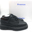 Proenza Schouler Lug Sole Oxfords Black Grained Leather Size 40.5