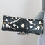 Balmain Clutch Black & White Hand-Tooled Leather Small Bag