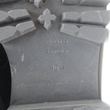 Proenza Schouler Lug Sole Oxfords Black Grained Leather Size 40.5