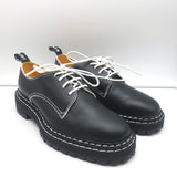 Proenza Schouler Marmy Lug Sole Oxfords Black Topstitched Leather Size 41