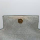 Celine Nano Belt Bag Soft Blue Grained Leather Crossbody