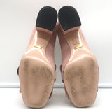 Gucci GG Marmont Fringed Suede Pumps Light Pink Size 37.5