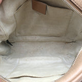 Gucci Small Soho Disco Crossbody Bag Beige Pebbled Leather