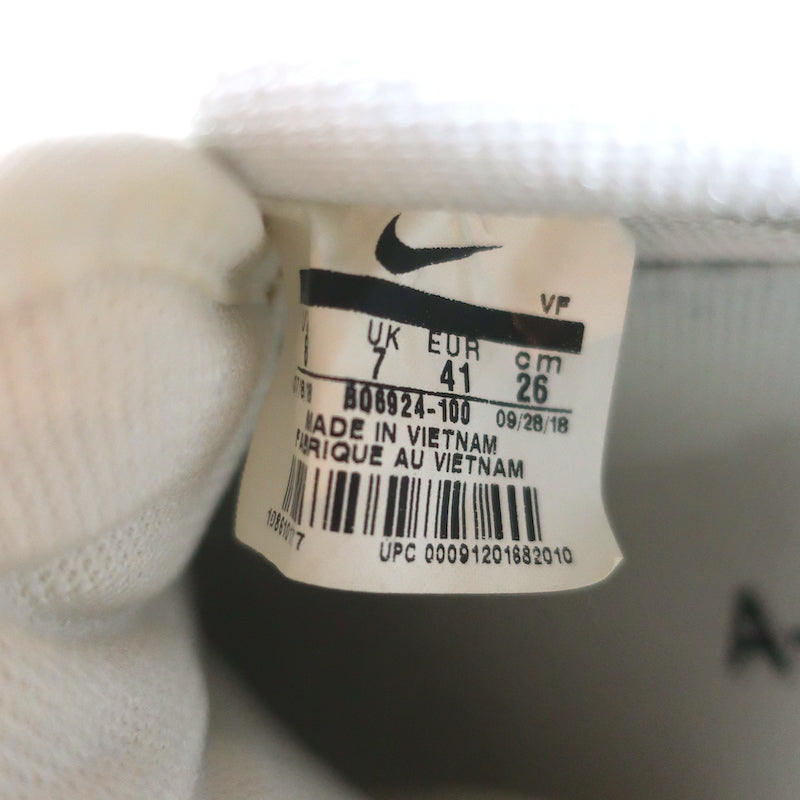 Nike Air Force 1 A-Cold-Wall Sneakers White Size 8 B06924-100