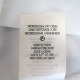 Alice + Olivia Sharen Puff Sleeve Bow Tie Blouse White/Black Size Extra Small