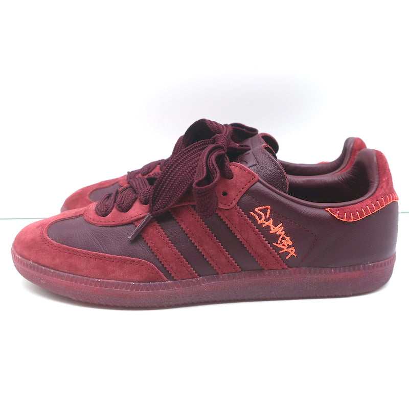 Adidas x Jonah Hill Samba Sneakers Maroon Size 8.5 FW7456