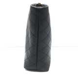 Saint Laurent Gaby Cosmetic Pouch Black Quilted Leather Small Clutch NEW