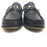 Gucci Horsebit Loafers Black Leather Size 11 B