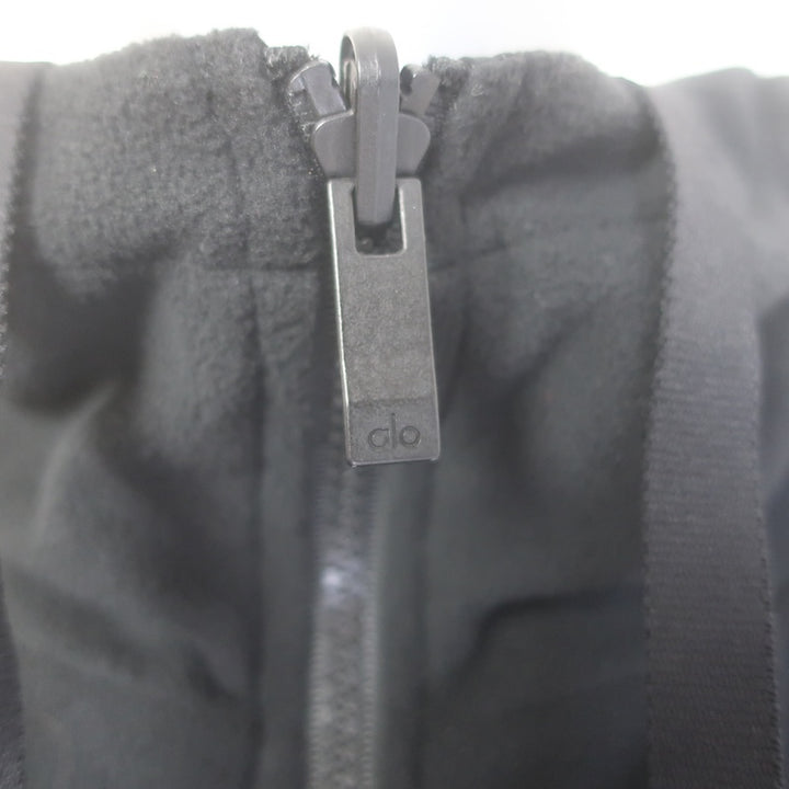 Alo Yoga Legion Oversized Reversible Hooded Jacket Black Size Small