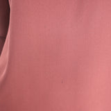 A.L.C. Sally Ruffled Open-Back Blouse Bordeaux Silk Size 0 Long Sleeve Top