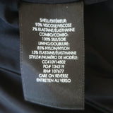 Alice + Olivia Jillianne Organza Puff Sleeve Bodysuit Black Size Extra Small