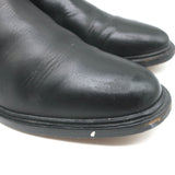 Woman by Common Projects Chelsea Boots Black Leather Size 38 Flat Ankle Boots