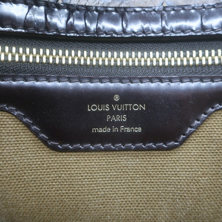 Louis Vuitton Sergeant GM Hobo Bag Bronze Monogram Embossed Leather