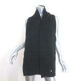 Ralph Lauren Collection Classic Cashmere Scarf Black