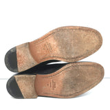 Woman by Common Projects Chelsea Boots Black Leather Size 38 Flat Ankle Boots