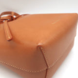 Mansur Gavriel Mini Mini Bucket Bag Camel/Light Pink Leather