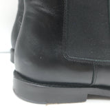 Jenni Kayne Chelsea Boots Black Leather Size 37.5 Flat Ankle Boots