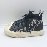 Christian Dior Walk'n' Sneakers Navy Oblique Technical Mesh Size 37.5
