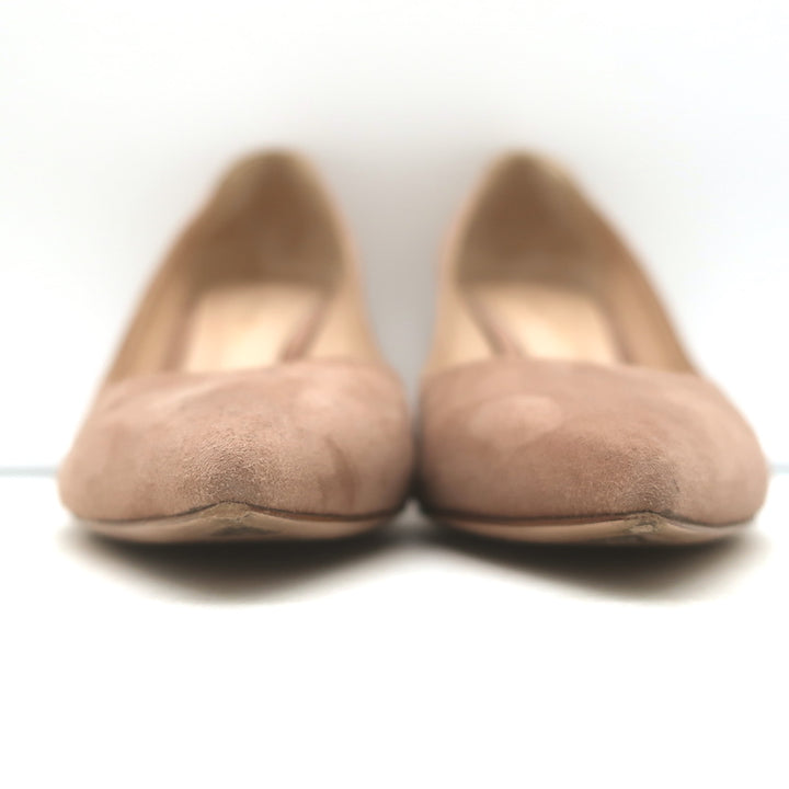 Gianvito Rossi Gianvito 70 Pumps Tan Suede Size 38.5 Pointed Toe Heels